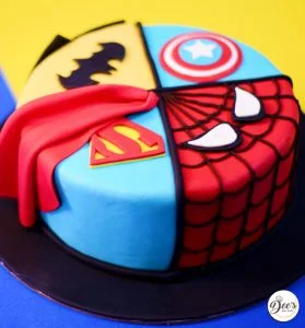 DC Comics Cake