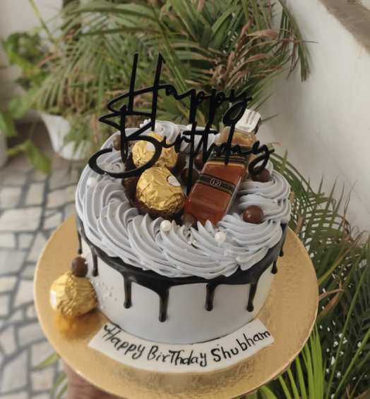 Black label cake