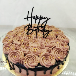 Chocolate Rosette cake
