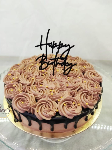 Chocolate Rosette cake
