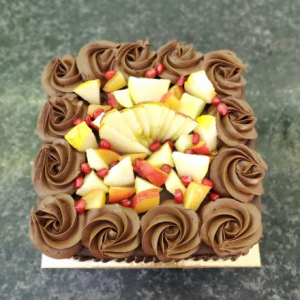 Chocolate Truffle Fruit Cake