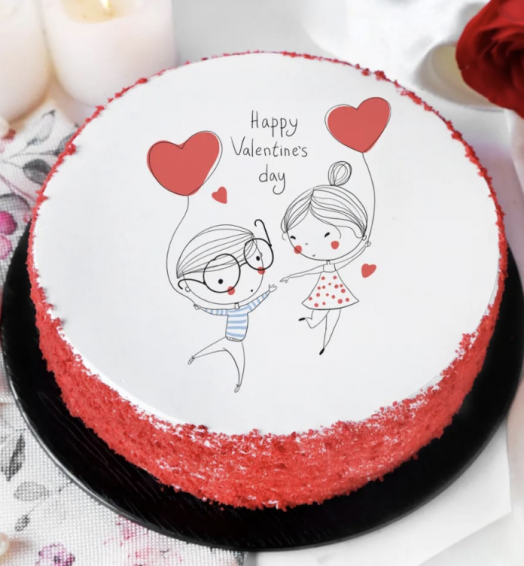Cute Photo Cake