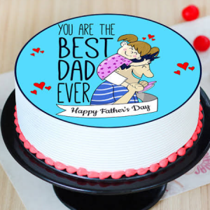 Photo Cake for Dad