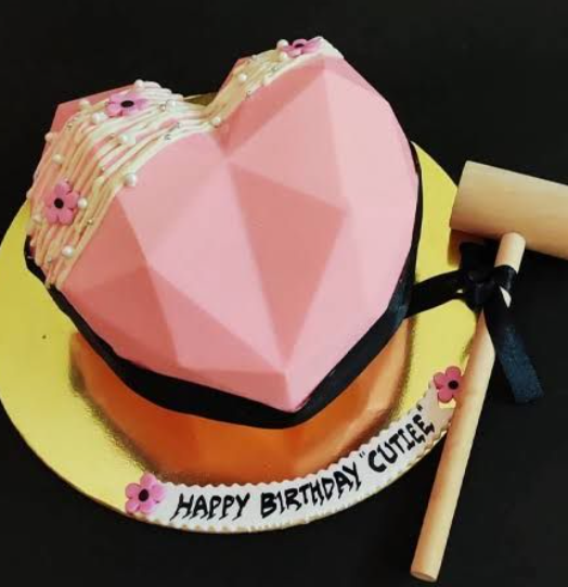 Pink heart Pinata