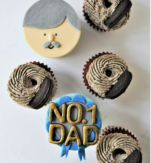 Oreo Cupcakes for papa