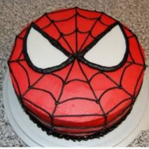 Spiderman cake