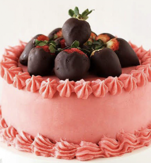 Strawberry on the rocks