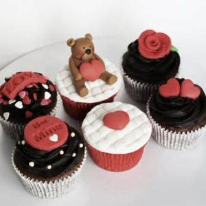 Teddy cupcakes (box of 6)