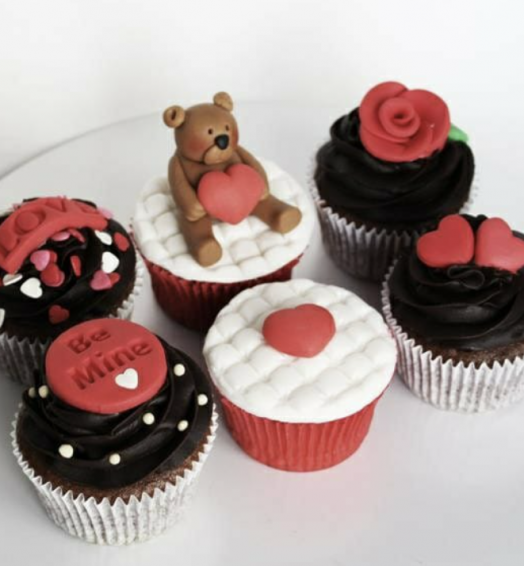 Teddy cupcakes (box of 6)