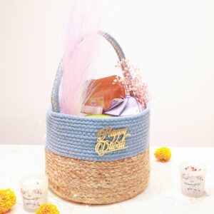 Jute Basket Bag